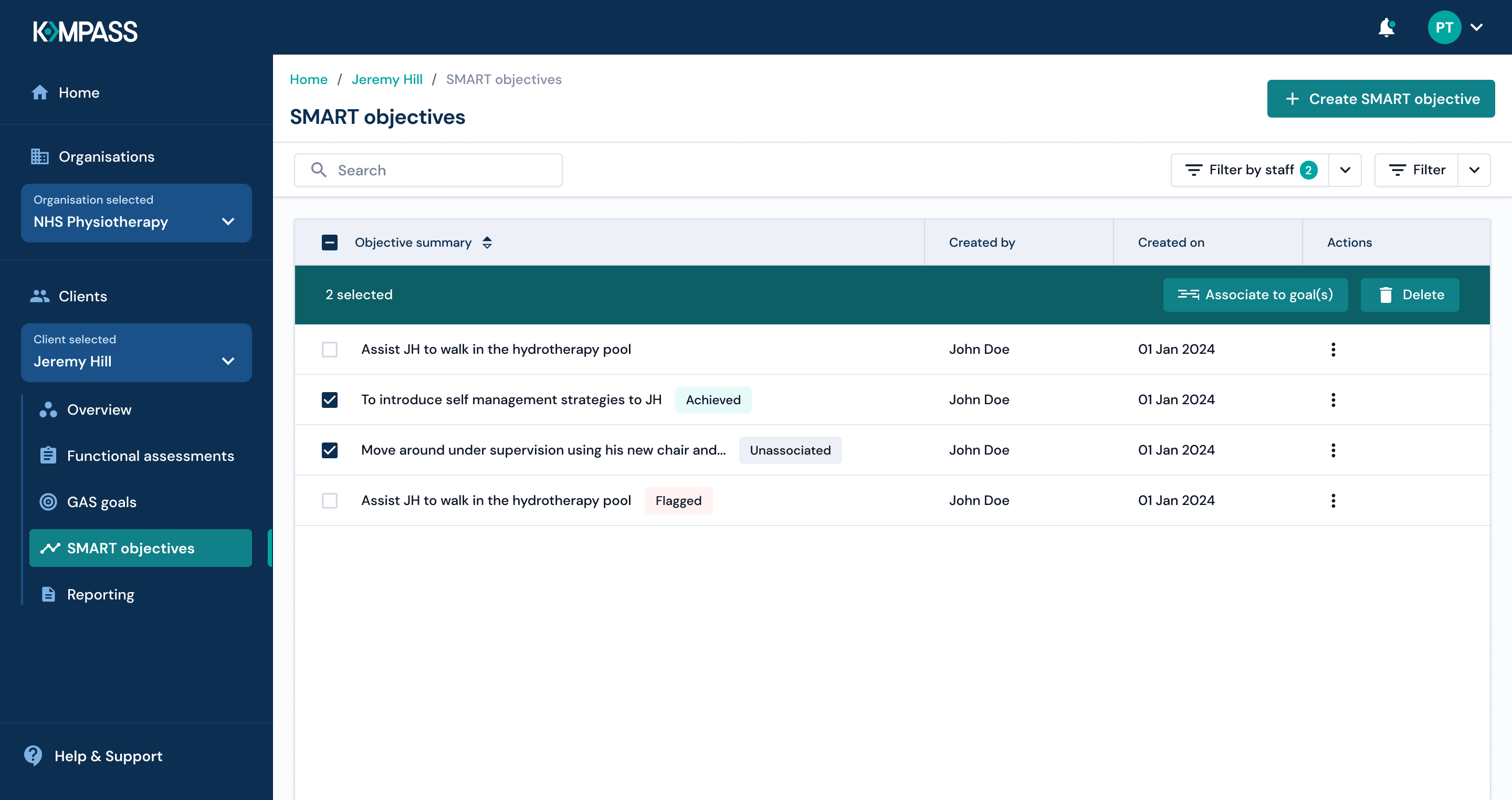 SaaS Product Screenshot